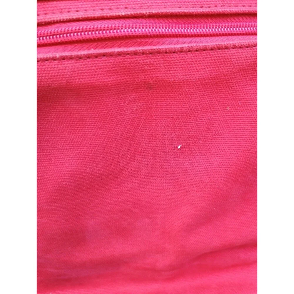 Franklin Covey Laptop Red Polka Dot Business Lap Top Bag Messenger Bag